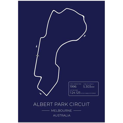 Albert Park Grand Prix Circuit | Australia | Poster