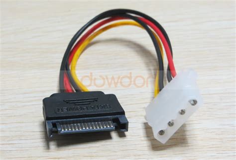 Sata Power Adapter Cable Pin Sata Male To Pin Female Power Adapter