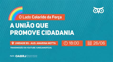 O Lado Colorido da Força evento promove debate sobre a cidadania