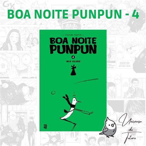 Boa Noite Punpun Vol 4 JBC Novo Lacrado Shopee Brasil