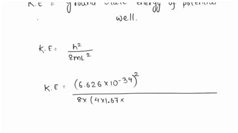 SOLVED Estimate The Kinetic Energy And Speed Of An Alpha Particle Q