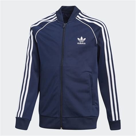 Adidas Sst Track Jacket Blue Adidas Regional