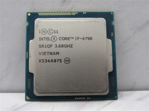 Intel Core I7 4790 360ghz Quad Core Lga1150 8mb Cpu Processor Sr1qf Ebay