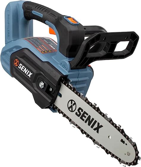 Amazon Senix Csx M Volt Max Cordless Chainsaw With Inch