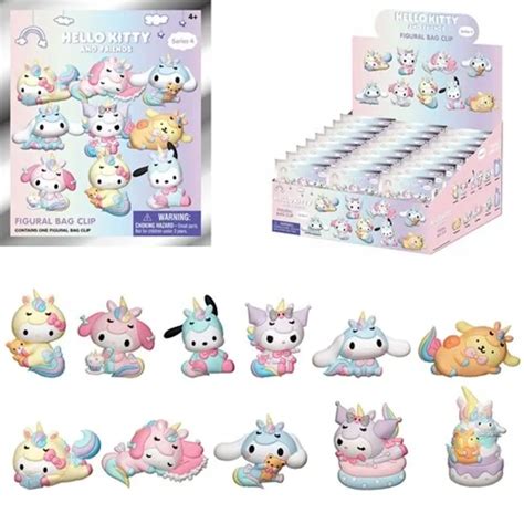 Hello Kitty and Friends Series 4 3D Foam Clip Blind Bag - Toy Joy