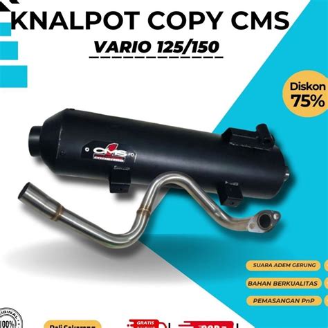 Jual Vario Old Vario New Rma Knalpot Cms Copy Vario