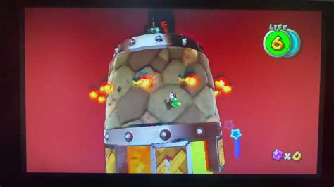 Super Mario Galaxy 2 Bowsers Lava Lair Green Star 2 156 Youtube