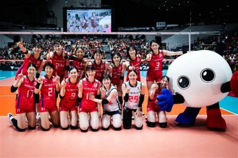 Fivbパリ五輪予選ワールドカップバレー2023が開幕 初戦でペルーにストレート勝利｜トピックス｜ 公益財団法人日本バレーボール協会