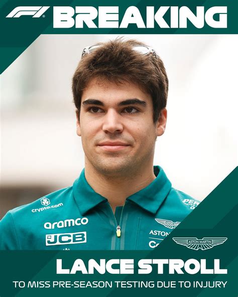 On Twitter Rt F Breaking Lance Stroll To Miss Pre