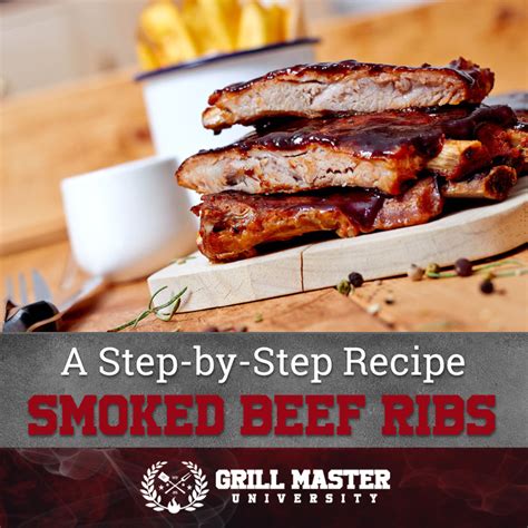 The Best Beef Ribs On A Charcoal Grill Grill Master University