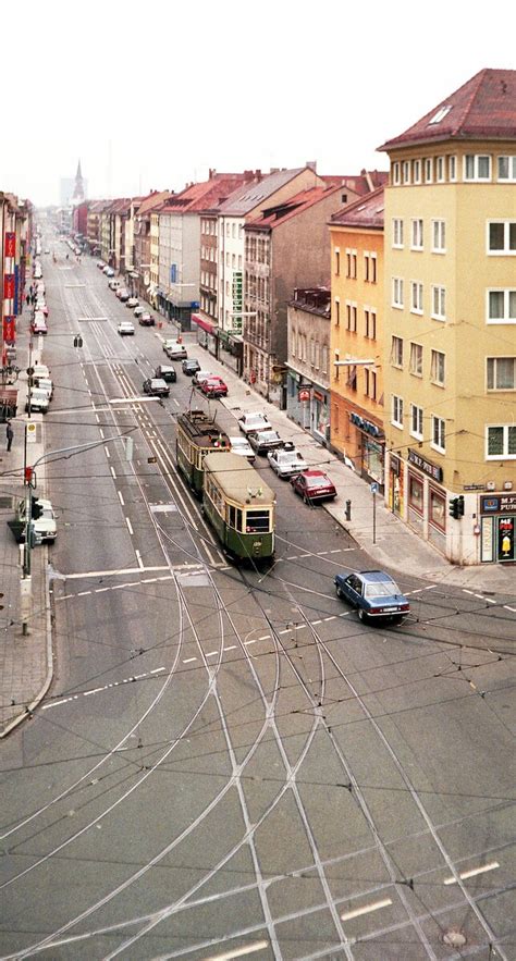 Stra Enbahn N Rnberg Historischer Rundfahrt Zug Linie Burgring