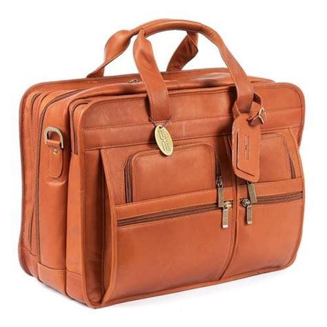 The Jumbo Extra Large Leather Briefcase For Men For 17 Inch Laptops The Real Leather Company