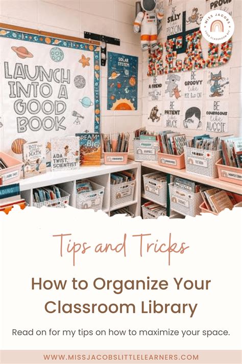 How To Organize Your Classroom Library Miss Jacobs Little Learners