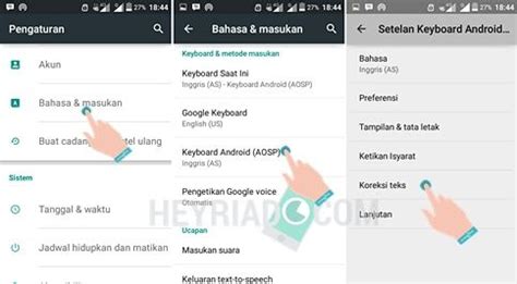 Bagaimana Cara Mematikan Auto Correct Pada Android