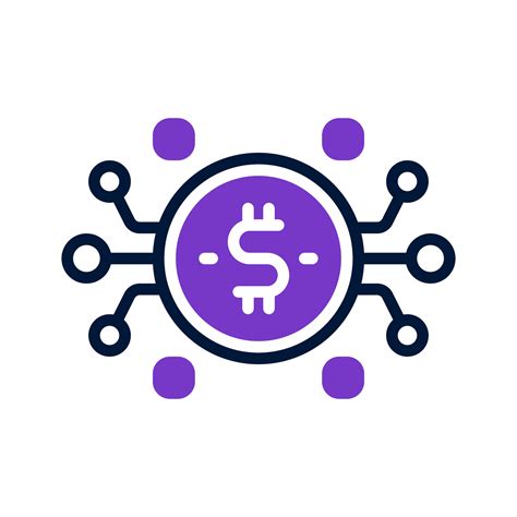 digital finance icon for your website, mobile, presentation, and logo