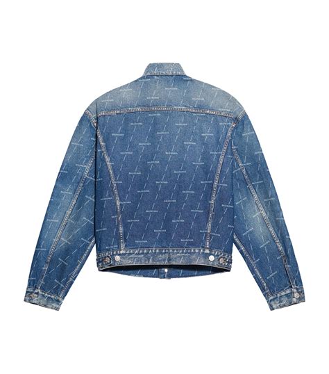 Logo Print Denim Jacket