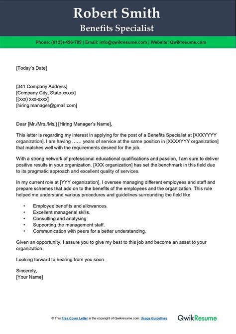 Hr Intern Cover Letter Examples Qwikresume