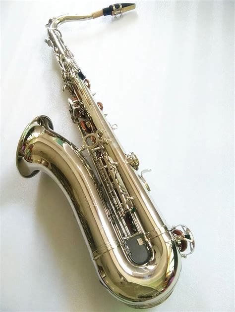 Saxof N Tenor Plano Bb De Alta Calidad Instrumento De M Sica