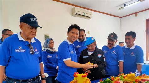 Jurus Demokrat Jatim Dongkrak Elektabilitas Lomba Jalan Sehat Hingga