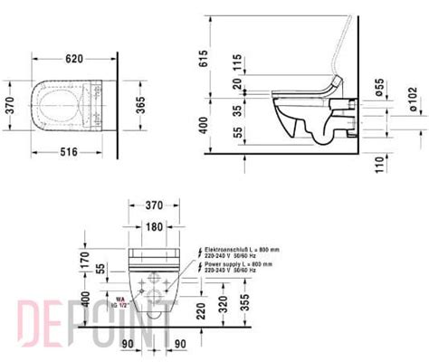 Duravit Rimless Happy D Sensowash