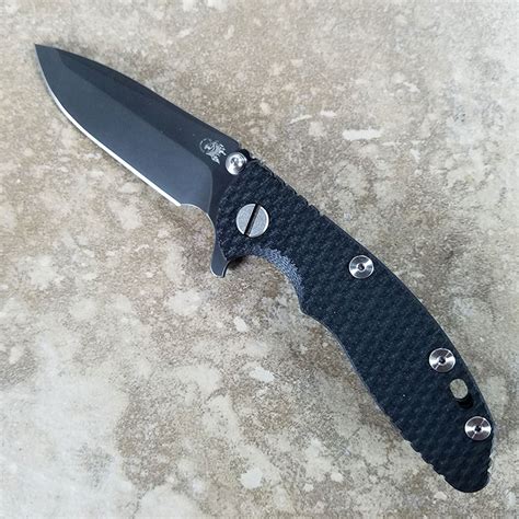 Rick Hinderer Xm Knife Inch Battle Black Spanto Black G Frame