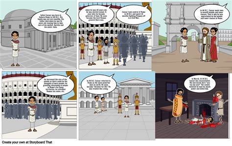 Julius Caesar Storyboard By Slanders1593