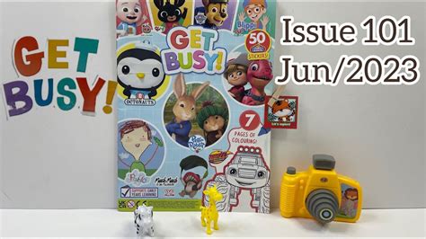 Get Busy Magazine Issue Jun With Safari Explorer Set