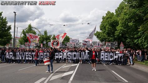 Es Reicht Demonstration Zum Neckarstadion Cannstatter Kurve