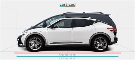 Dimensions Genesis GV60 2021 Present Vs Toyota Previa 2000 2005