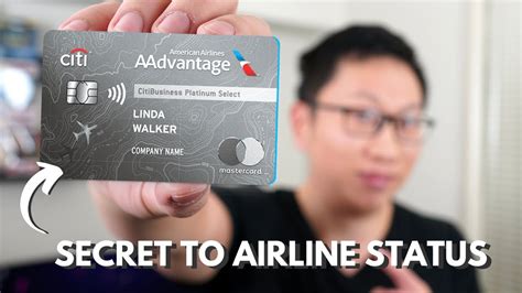 Secret To Airline Status Citibusiness Aadvantage Platinum Select