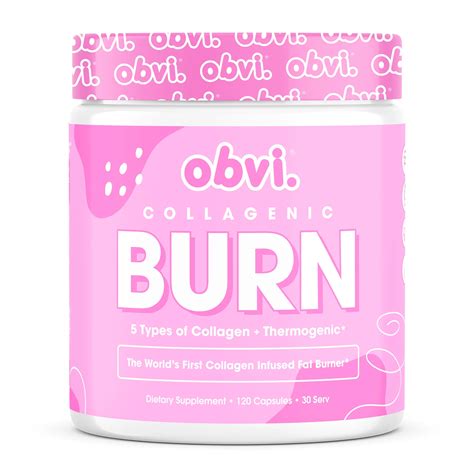 Obvi Collagenic Burn for Weight Loss, 120 Capsules - GNC Live Well