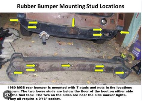 Rear Rubber Bumper Mgb And Gt Forum The Mg Experience