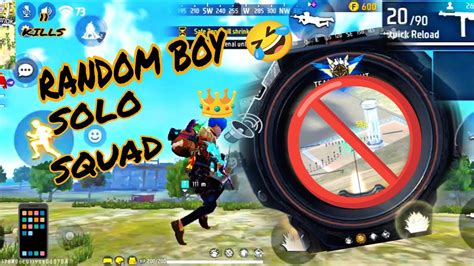 SOLO VS SQUAD 99 Hed Short Gun Mp40 Woodpecker Para SAMSUNG