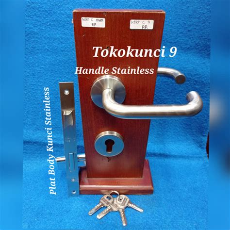 Jual Handle Kunci Pintu Rumah Roses Minimalis Stainless Komputer Key C