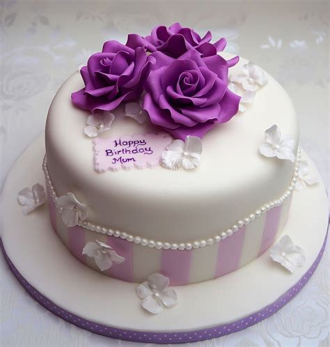 Vintage Birthday Cake - CakeCentral.com