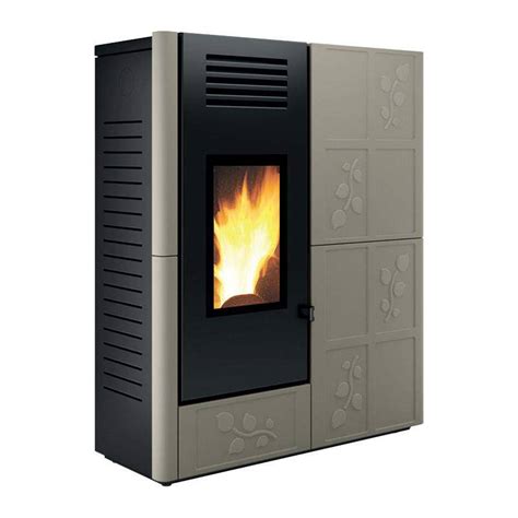 Stufa A Pellet Idro Caminetti Montegrappa FOLIA AW22 22kW ERMETICA In