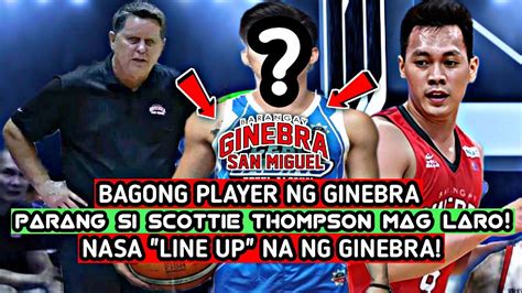 Welcome To Ginebra Kasado Na Ang Bagong Player Ng Ginebra Parang