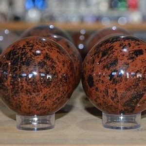 Mahogany Obsidian Sphere - Ithaca Crystals