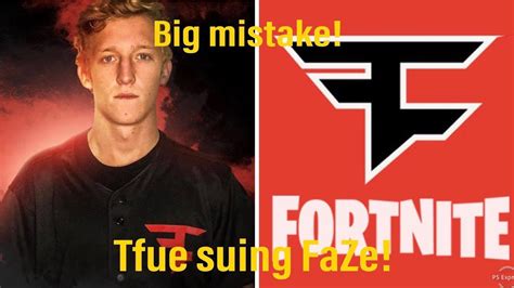 Tfue Sues The FaZe Clan Tfue Makes A Huge Mistake YouTube