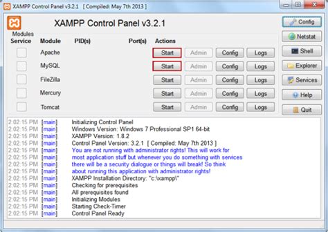 Installing XAMPP For Windows