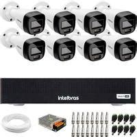 Kit 8 Câmeras Intelbras Vhd 1220 B KaBuM