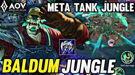 BALDUM GAMEPLAY BALDUM JUNGLE ARENA OF VALOR AOV YouTube