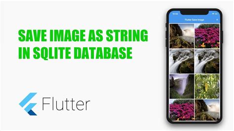 Google S Flutter Tutorial Save Image As String In SQLite