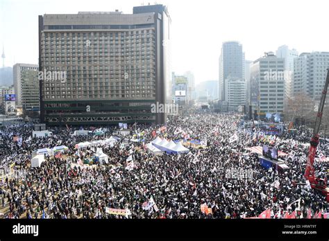 Seoul South Korea 4th Mar 2017 Supporters Of President Park Geun