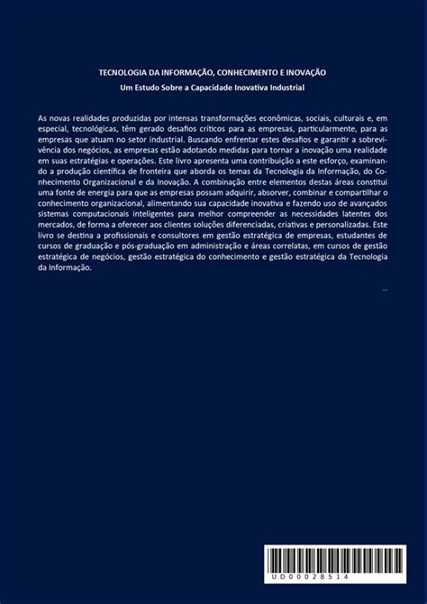 Tecnologia Da InformaÇÃo Conhecimento E InovaÇÃo ⋆ Loja Uiclap