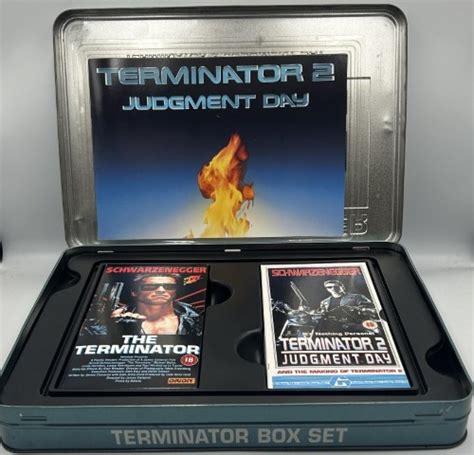 T2 The Terminator And Terminator 2 Judgement Day Limited Edition Box