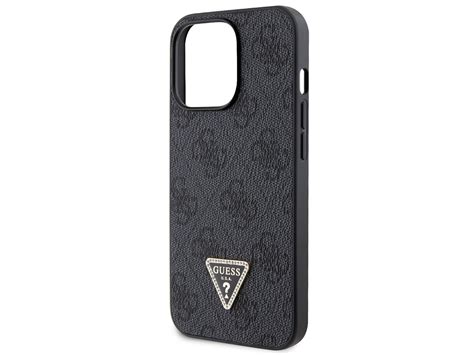 Guess G Monogram Iphone Pro Max Koord Hoesje Grijs