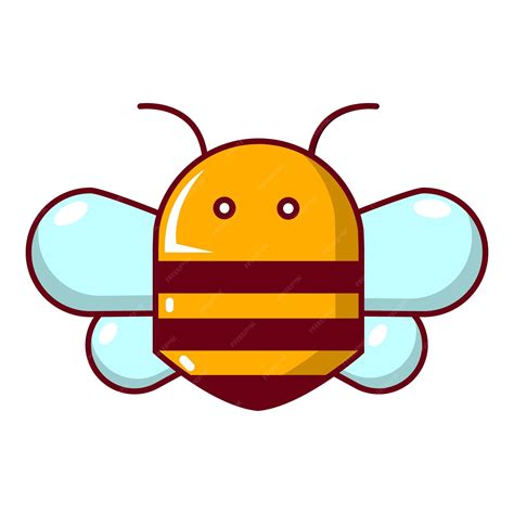 Premium Vector Bee Icon Cartoon Illustration Of Bee Vector Icon For