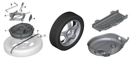 Genuine Bmw Pkg07spare G07 X7 Emergency Wheel Spare Tire Kit Free Shipping On Most Orders