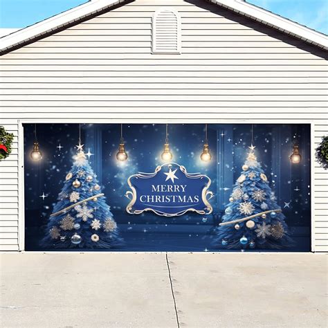 Amazon Merry Christmas Garage Door Decorations Christmas Garage